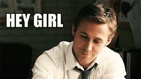Hey Girl GIF - Hey Girl Ryan Gosling Flirty GIFs