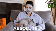 absolutely hannah stocking stay home facemaskandchill masked and answered