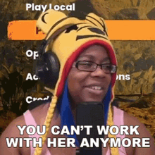 You Cant Work With Her Anymore Aychristenegames GIF - You Cant Work With Her Anymore Aychristenegames Both Of You Cant Work Together Anymore GIFs