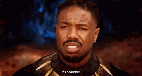 Erik Killmonger Its Beautiful GIF - Erik Killmonger Its Beautiful Black  Panther - Discover & Share GIFs