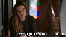 Yes Quite A Bit Melinda Monroe GIF - Yes Quite A Bit Melinda Monroe Alexandra Breckenridge Virgin River New Beginnings GIFs