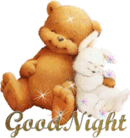 Good Night Bear Sticker - Good Night Bear Teddy Bear Stickers