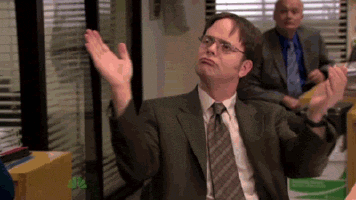 Dwight GIF - Clapping Applause Clap GIFs
