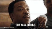 This Was A Good Day Russell Hornsby GIF - This Was A Good Day Russell Hornsby Lincoln Rhyme GIFs
