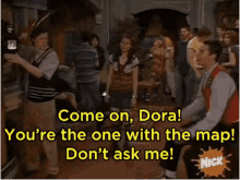 Come On Dora GIF - Come On Dora Youre The One Wth The Map GIFs