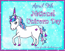 Unicorn National Unicorn Day GIF - Unicorn National Unicorn Day April9th GIFs