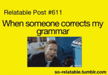 When Someone Corrects My Grammar Relatable Post611 GIF - When Someone Corrects My Grammar Relatable Post611 Kick GIFs