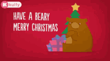 Beary Merry Christmas Christmas Greetings GIF - Beary Merry Christmas Christmas Merry Christmas GIFs