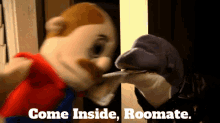 Sml Marvin GIF - Sml Marvin Come Inside Roomate GIFs