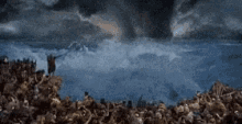 Moses Parting The Red Sea GIF - Moses Parting The Red Sea GIFs