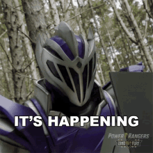 Its Happening Void Knight GIF - Its Happening Void Knight Power Rangers Dino Fury GIFs