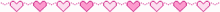 pink heart header cute aesthetic