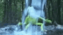 Kermit Water GIF - Kermit Water Ice Bucket Challenge GIFs