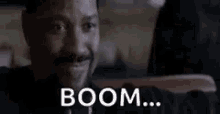 Denzel Washington Boom GIF - Denzel Washington Boom Training Day GIFs