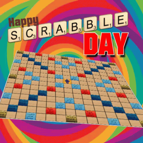 Happy Scrabble Day Gif Board Game Game Happy Scrabble Day Discover Share Gifs