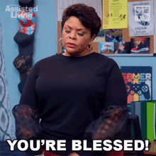 Youre Blessed Cora GIF - Youre Blessed Cora Assisted Living GIFs