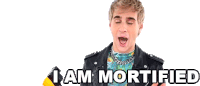 I Am Mortified Brad Mondo Sticker - I Am Mortified Brad Mondo I Am Uncomfortable Stickers