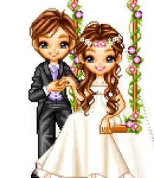 clipart doll couple