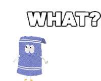 What Towelie Sticker - What Towelie South Park Stickers