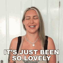 Its Just Been So Lovely Tracy Kiss GIF - Its Just Been So Lovely Tracy Kiss Its So Adorable GIFs