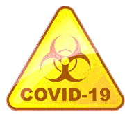 Covid19biohazard Corona Virus Biohazard Sticker - Covid19biohazard Corona Virus Biohazard Covid Stickers