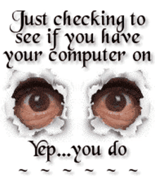 checking your
