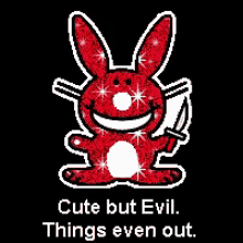 Cute But Evil Bunny GIF - Cute But Evil Bunny GIFs