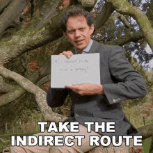 Take The Indirect Route Benjamin GIF - Take The Indirect Route Benjamin Engvid GIFs