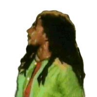 Turning Head Robert Nesta Marley Sticker - Turning Head Robert Nesta Marley Bob Marley Stickers