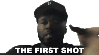 The First Shot Curtis James Jackson Iii Sticker - The First Shot Curtis James Jackson Iii 50cent Stickers
