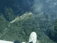walking on