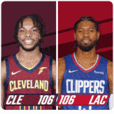 Cleveland Cavaliers (106) Vs. Los Angeles Clippers (106) Fourth-period-overtime Break GIF - Nba Basketball Nba 2021 GIFs