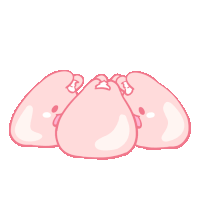 Gummy Rabbit Sticker - Gummy Rabbit Pink Stickers