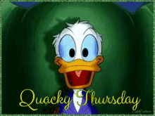 Donald Duck Quacky Thursday GIF - Donald Duck Quacky Thursday Thursday GIFs