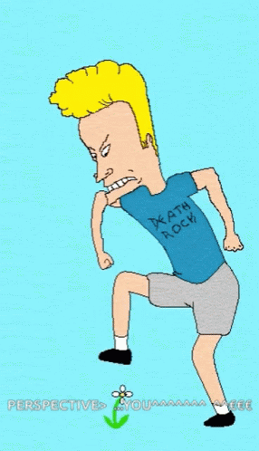 Bevis Stomp GIF - Bevis Stomp Perspective GIFs