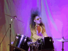 Fuzzbox Tina O Neill GIF - Fuzzbox Tina O Neill Female Drummers GIFs