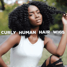 curly wigs lace front hairstyles human hair