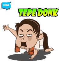 Miggi Tepe Donk Sticker - Miggi Tepe Donk Stickers