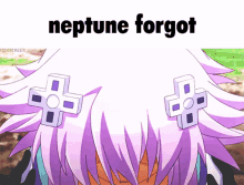 Neptune Forgot Sad Neptune GIF - Neptune Forgot Sad Neptune Neptunia GIFs