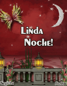 Linda Noche Good Night GIF - Linda Noche Good Night Moon GIFs