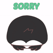 cute penguin sorry i am sorry forgive me