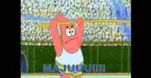 Susume!!!! GIF - Patrick Star Spongebob Squarepants Majuuu GIFs