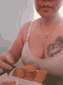 Chicken Nuggets Eating Nuggets GIF - Chicken Nuggets Chicken Nuggets GIFs