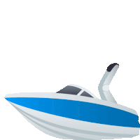 Speedboat Travel Sticker - Speedboat Travel Joypixels Stickers