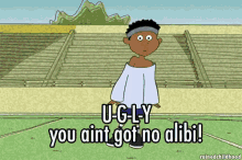 Old School Slam GIF - The Proud Family You Aint Got No Alibi Ugly GIFs