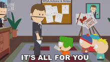 Its All For You Stephen Abootman GIF - Its All For You Stephen Abootman Kyle Broflovski GIFs