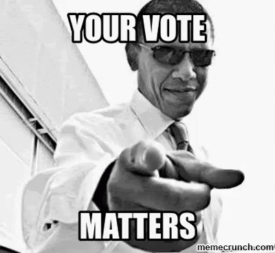 Vote GIF - Vote Obama Your Vote Matters GIFs