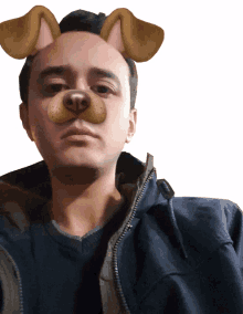 leluss selfie dog filter snapchat