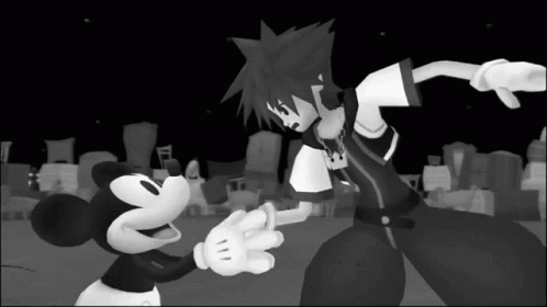 Kingdom Hearts Kh GIF - Kingdom Hearts Kh Mickey Mouse GIFs