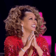 Laughing Vanessa Williams GIF - Laughing Vanessa Williams Queen Of The Universe GIFs